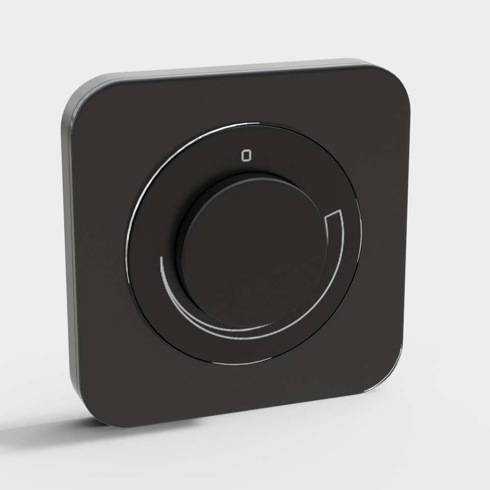 开关面板3D模型