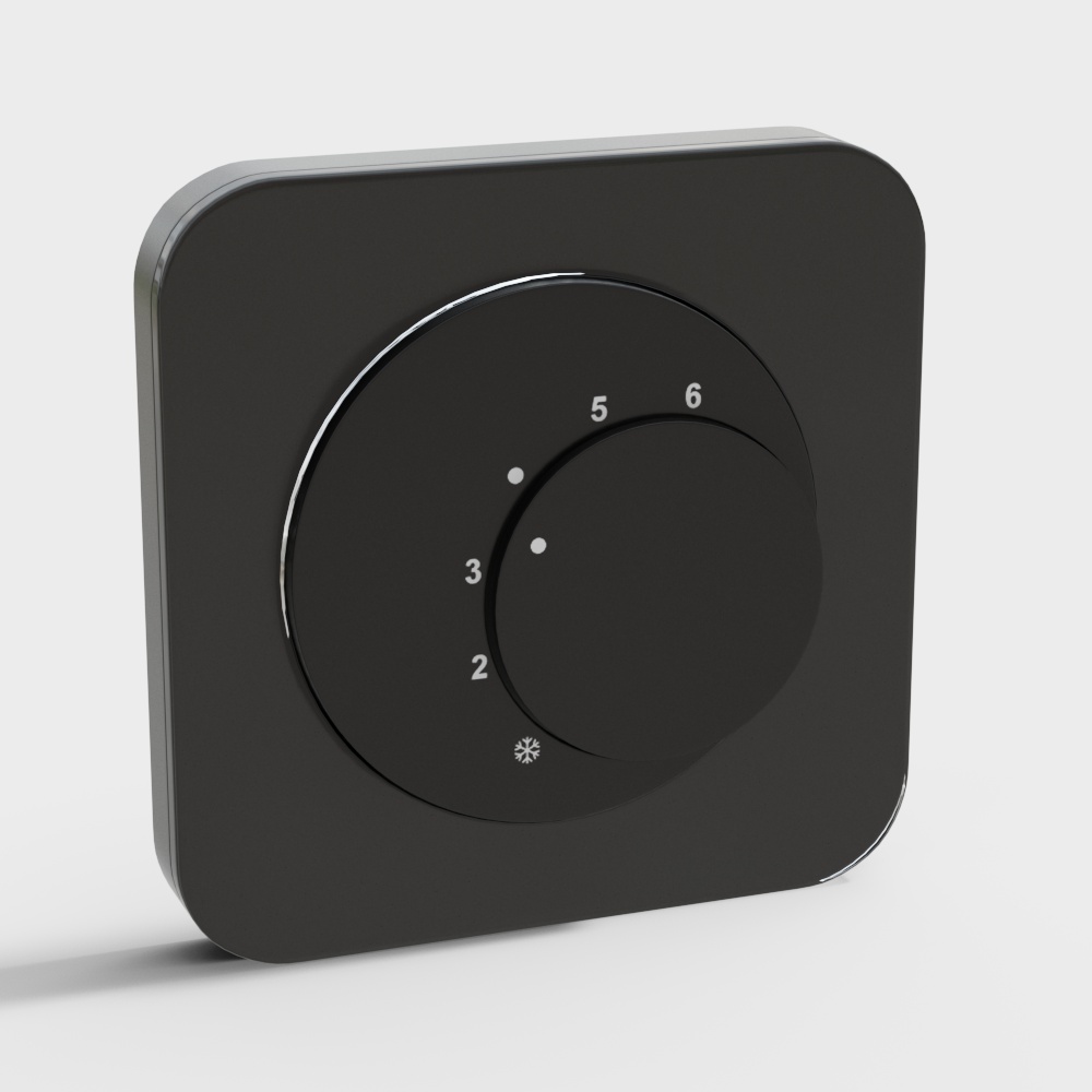 开关面板3D模型