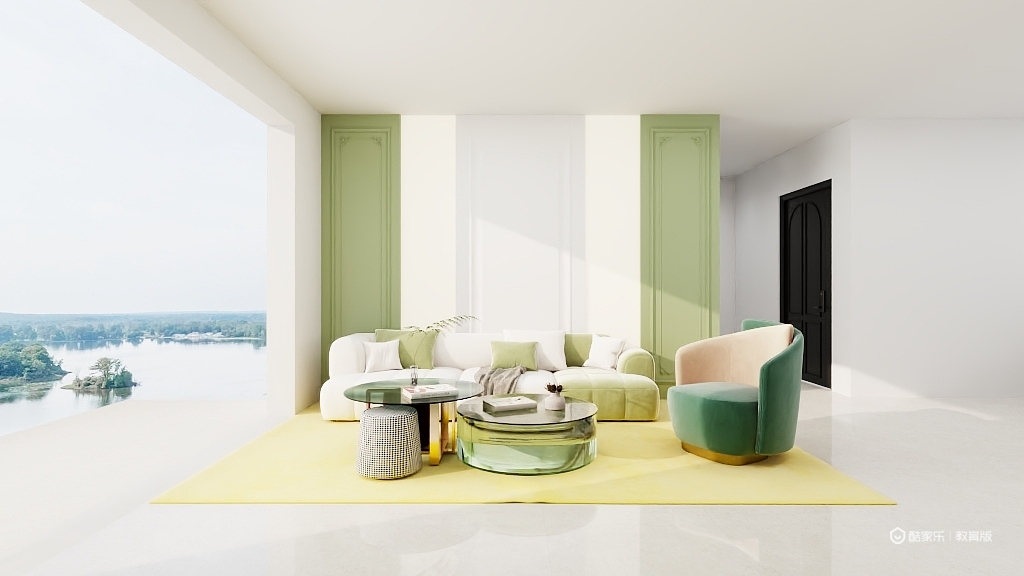 毛铎羲-春野初醒-装修设计方案