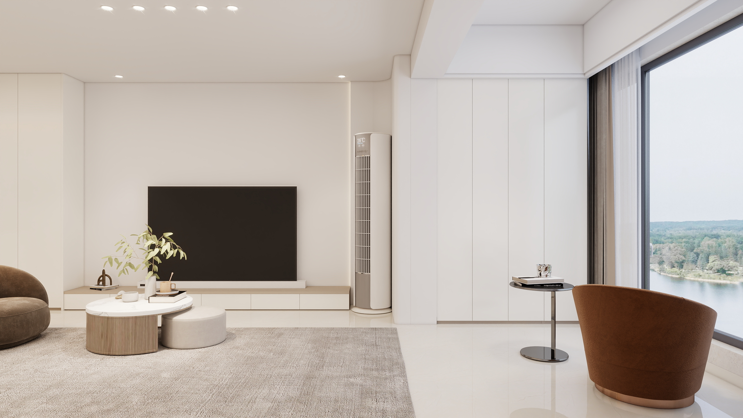 Mr何设计-半岛明珠-装修设计方案