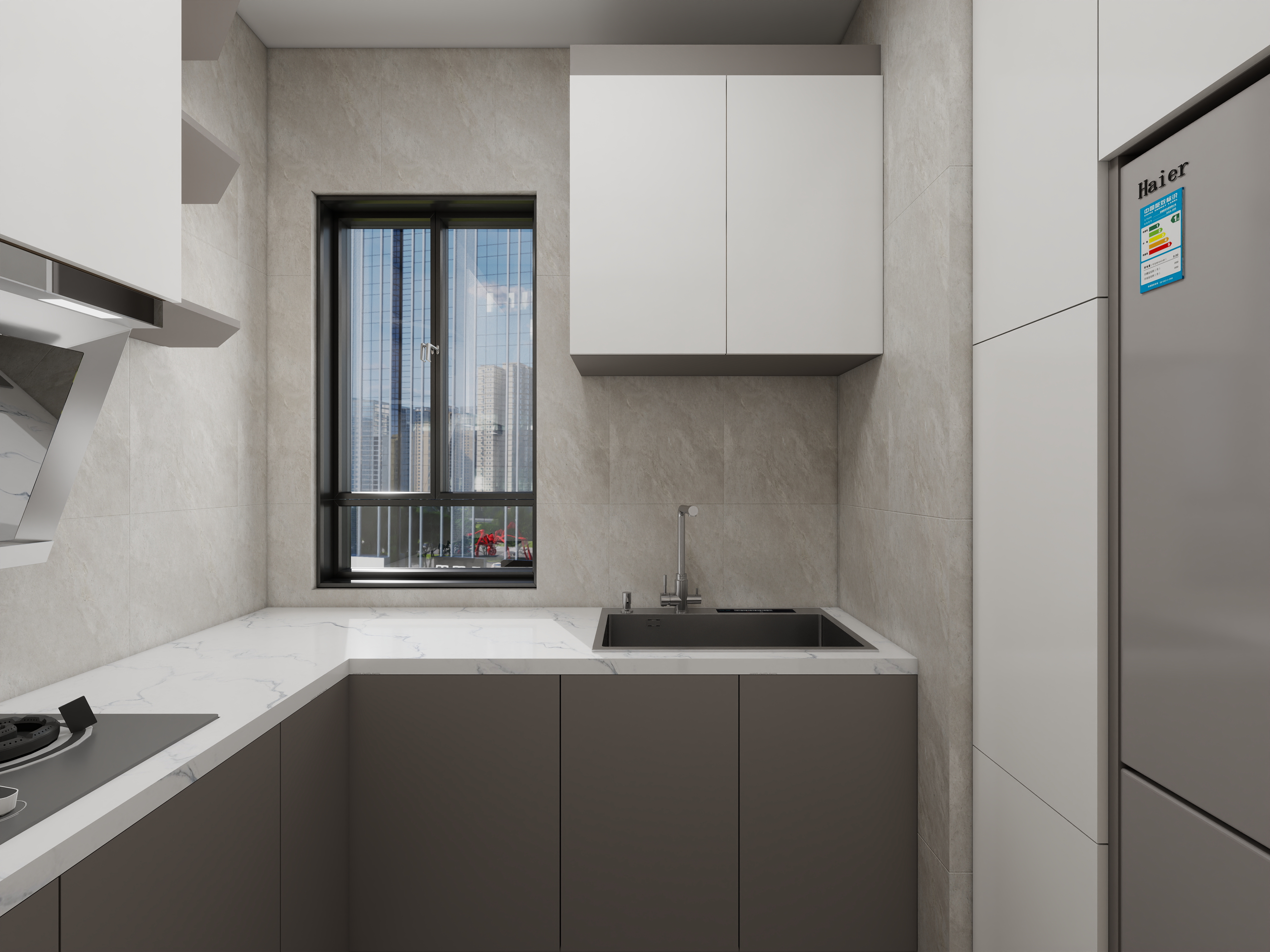 艺雅丽-72平现代轻奢 装修效果图