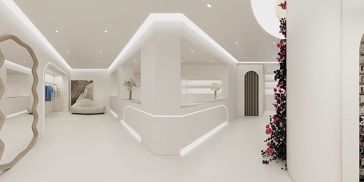 仟寻设计工作室-精品女装店-装修设计方案