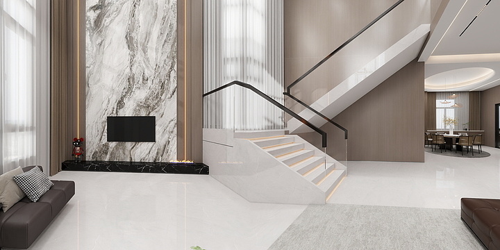 夏雪室内设计-姬总别墅-1层-装修设计方案