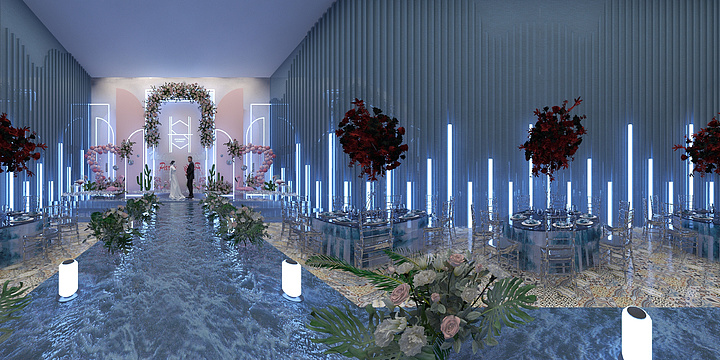 仟寻设计工作室-婚礼美陈布景-装修设计方案