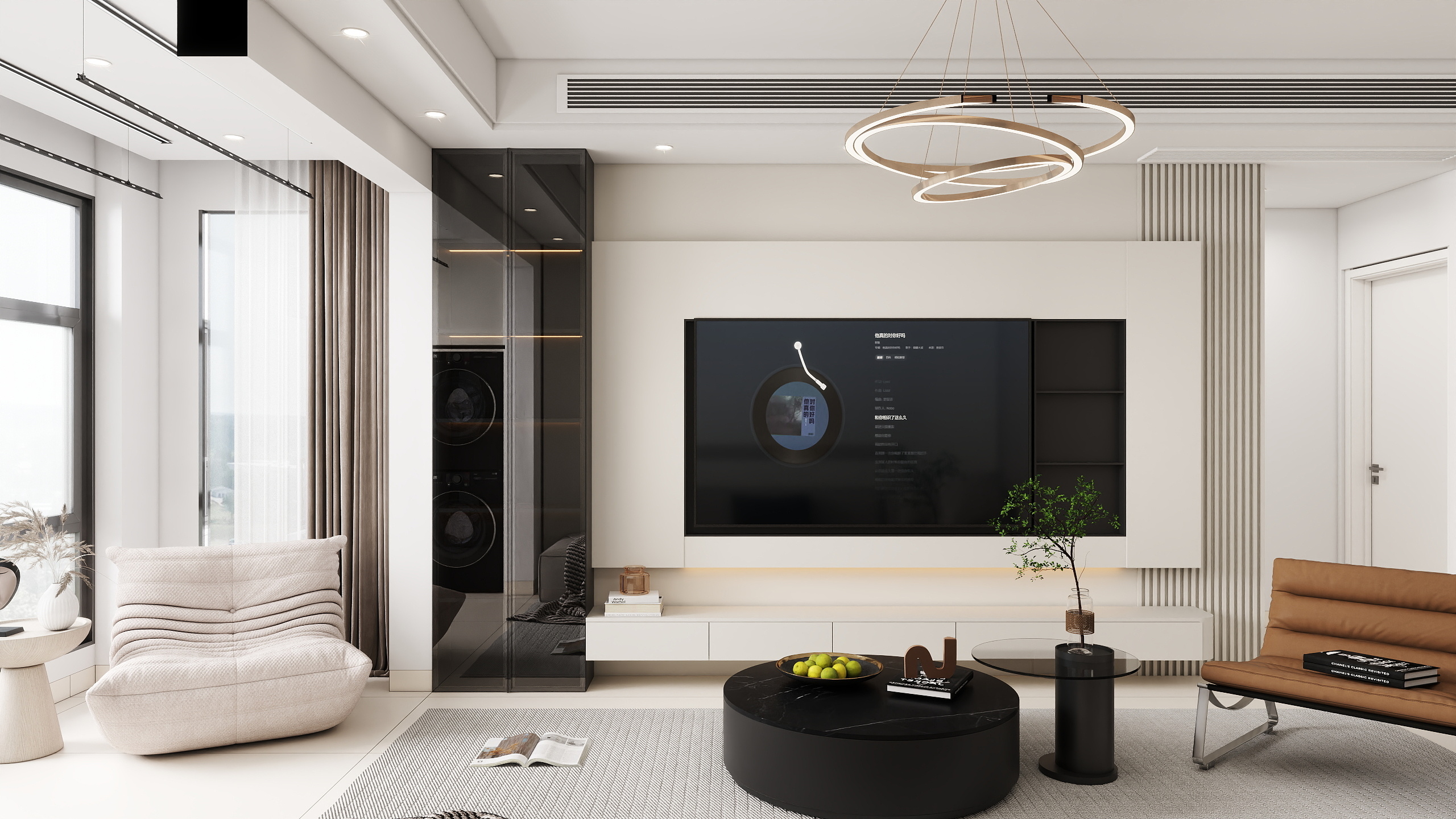 全案设计-Mr朱-76㎡2室-装修设计方案