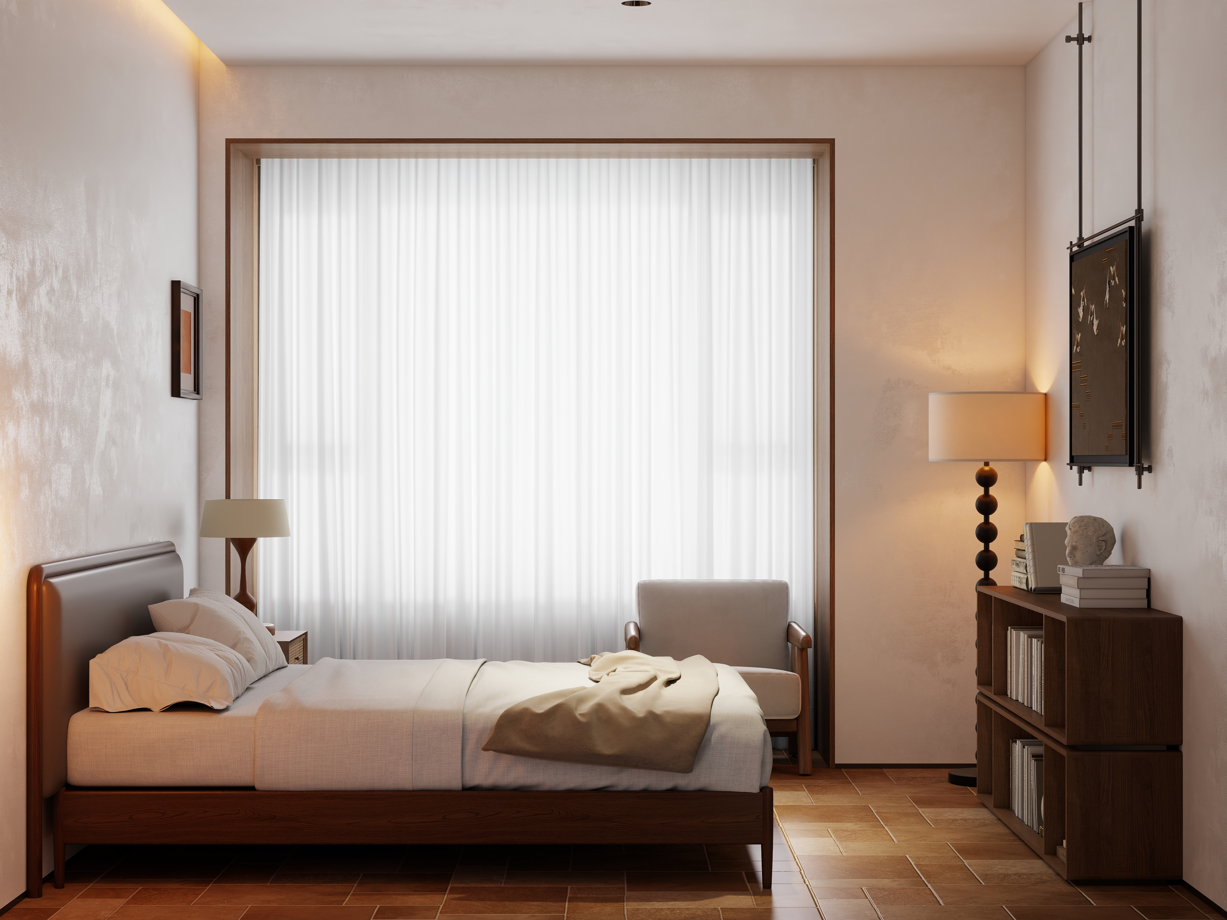 陈建伟-【中古风】北苑楼旧房改造装修效果图