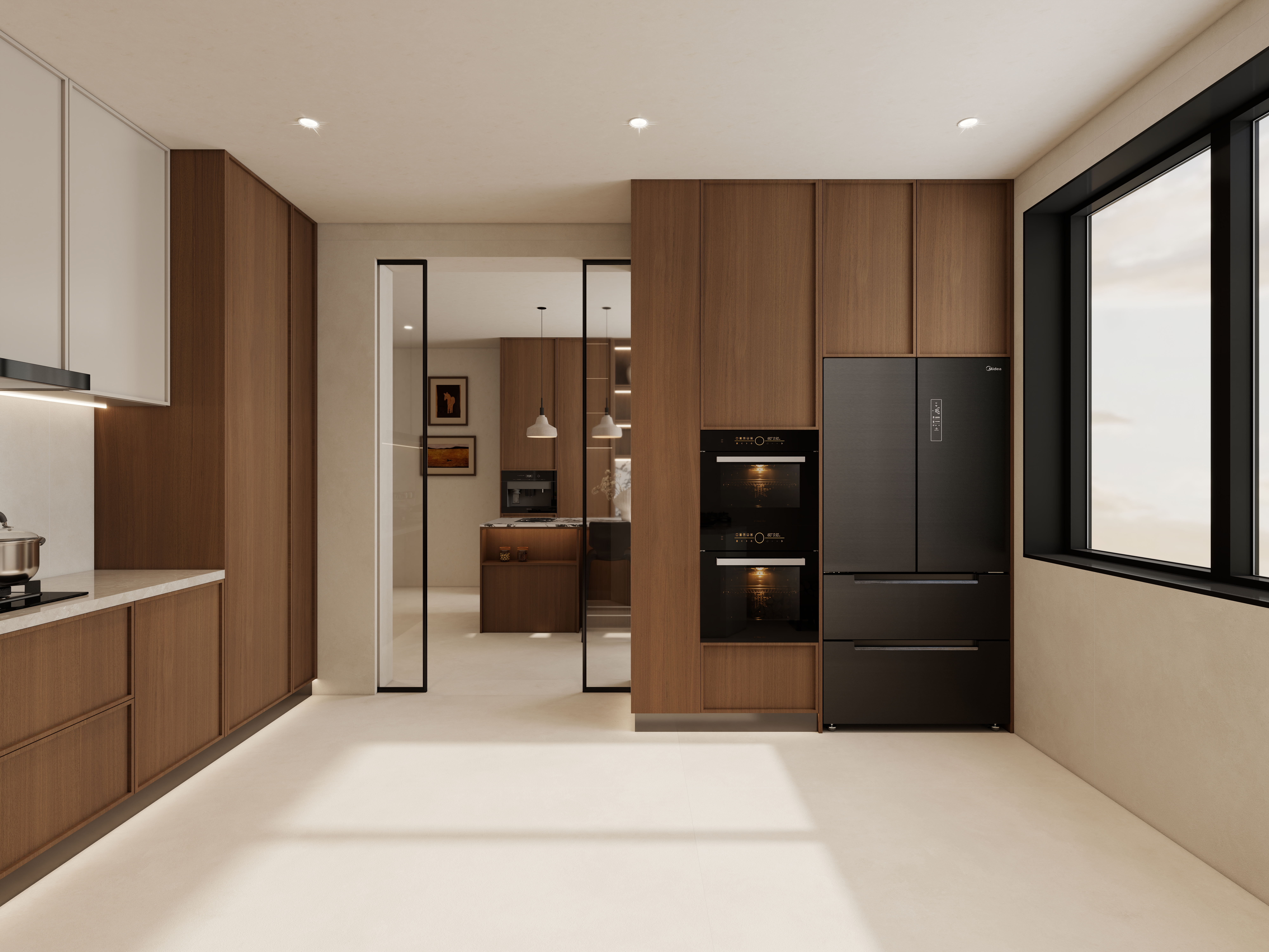 孙有权-『2025-3』中古风厨房装修效果图