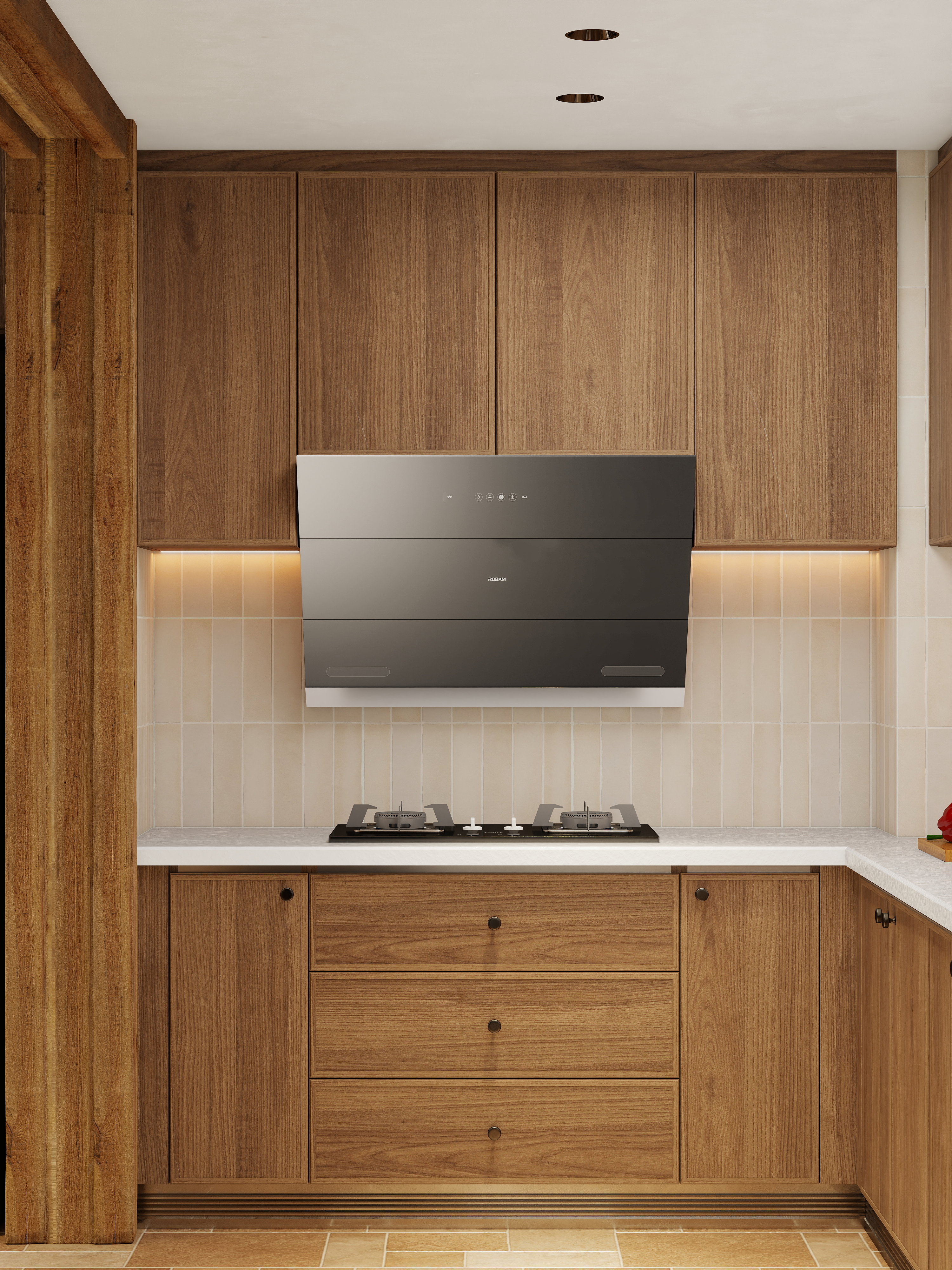 陈建伟-【中古风】北苑楼旧房改造装修效果图