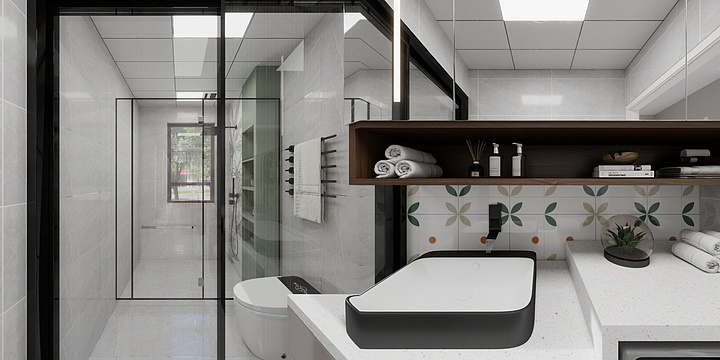 A麦穗MSLO-阿和公寓143-主卧带衣帽间-装修设计方案