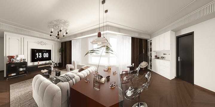 星轨132.09970771-奶油中古-装修设计方案