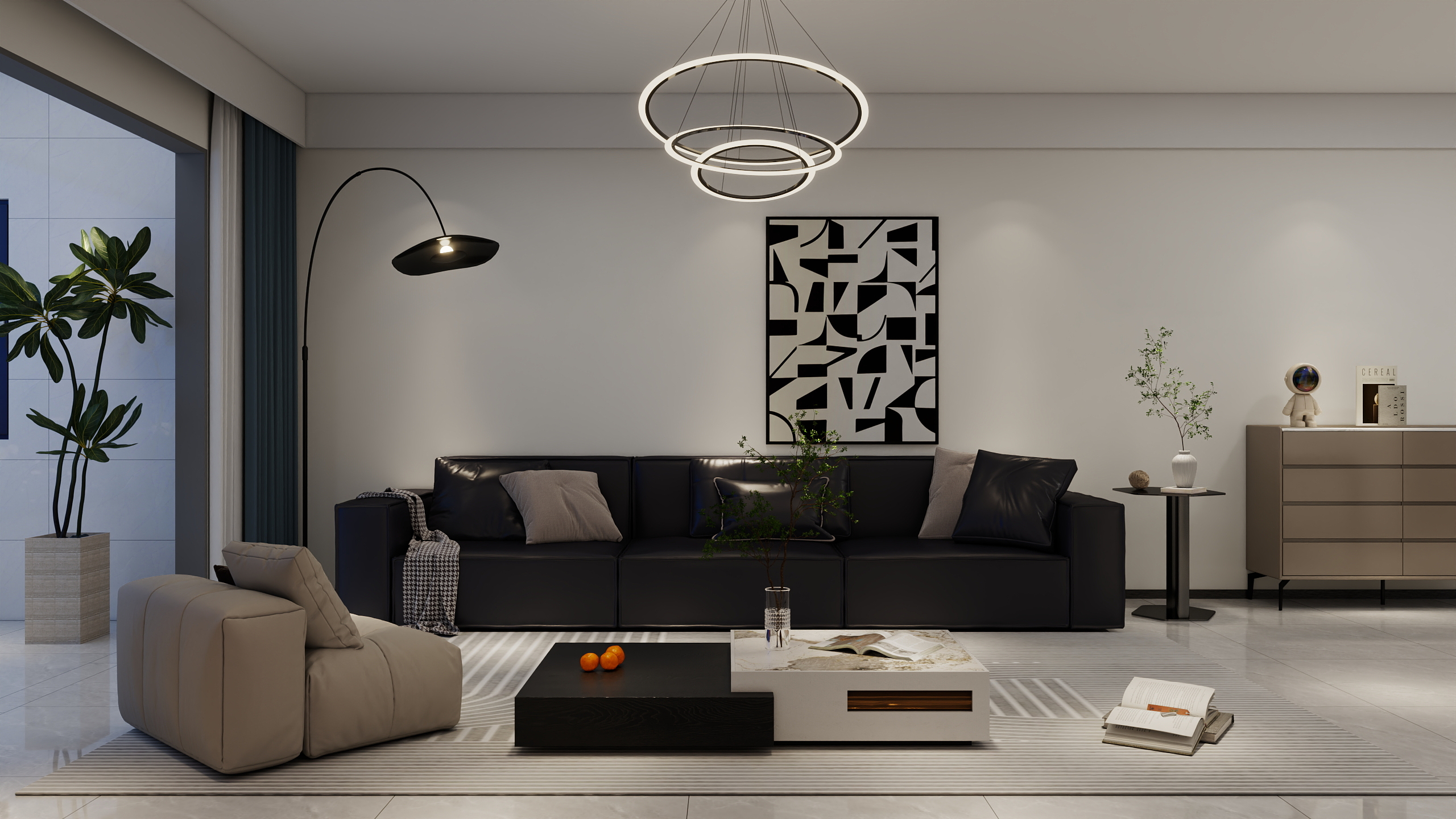 KDB.17-鼎元公馆102㎡-装修设计方案