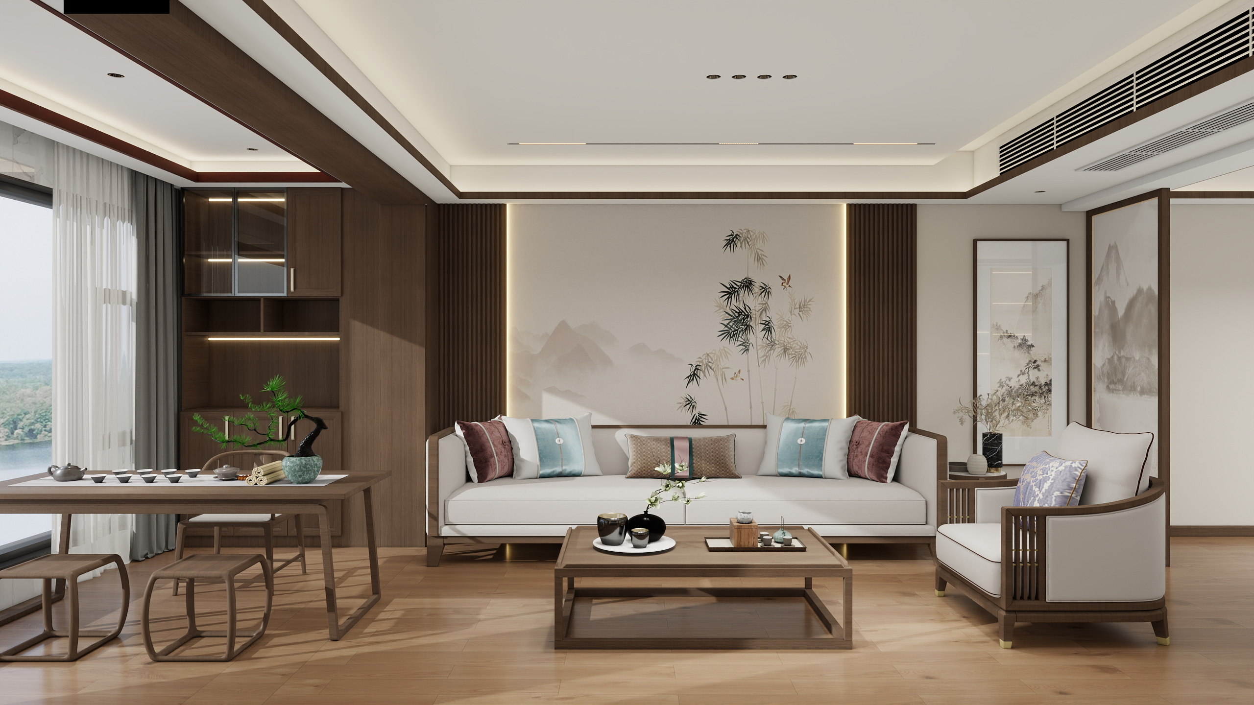 江西省焕品居装饰设计工程有限公司-119㎡2室-装修设计方案