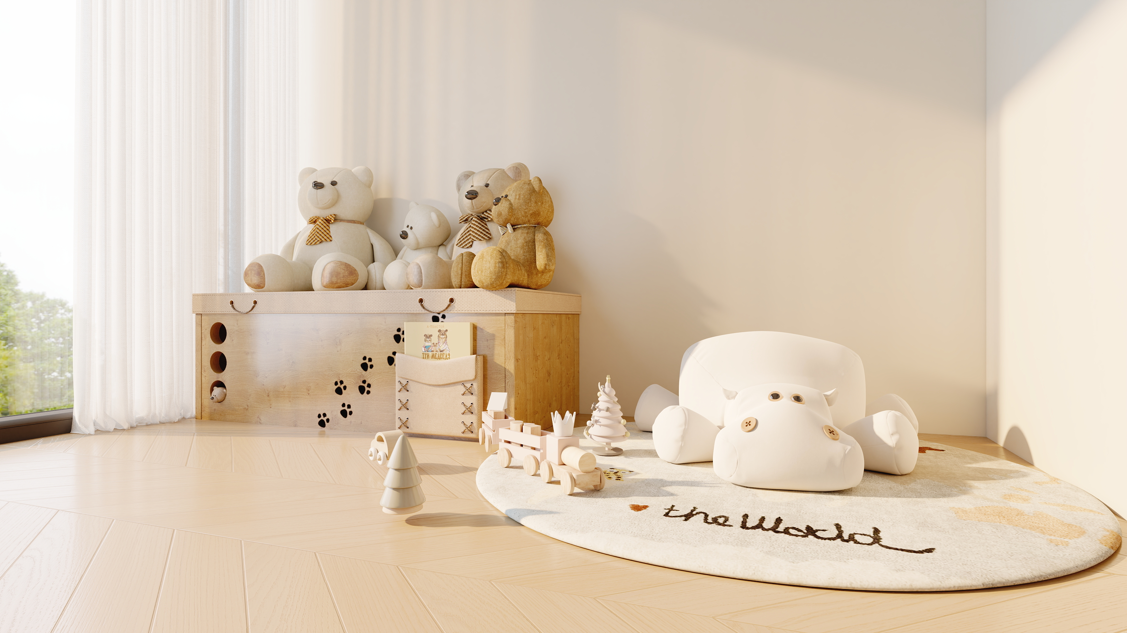 恒一装饰-听涛苑181㎡苏总-轻法式-装修设计方案