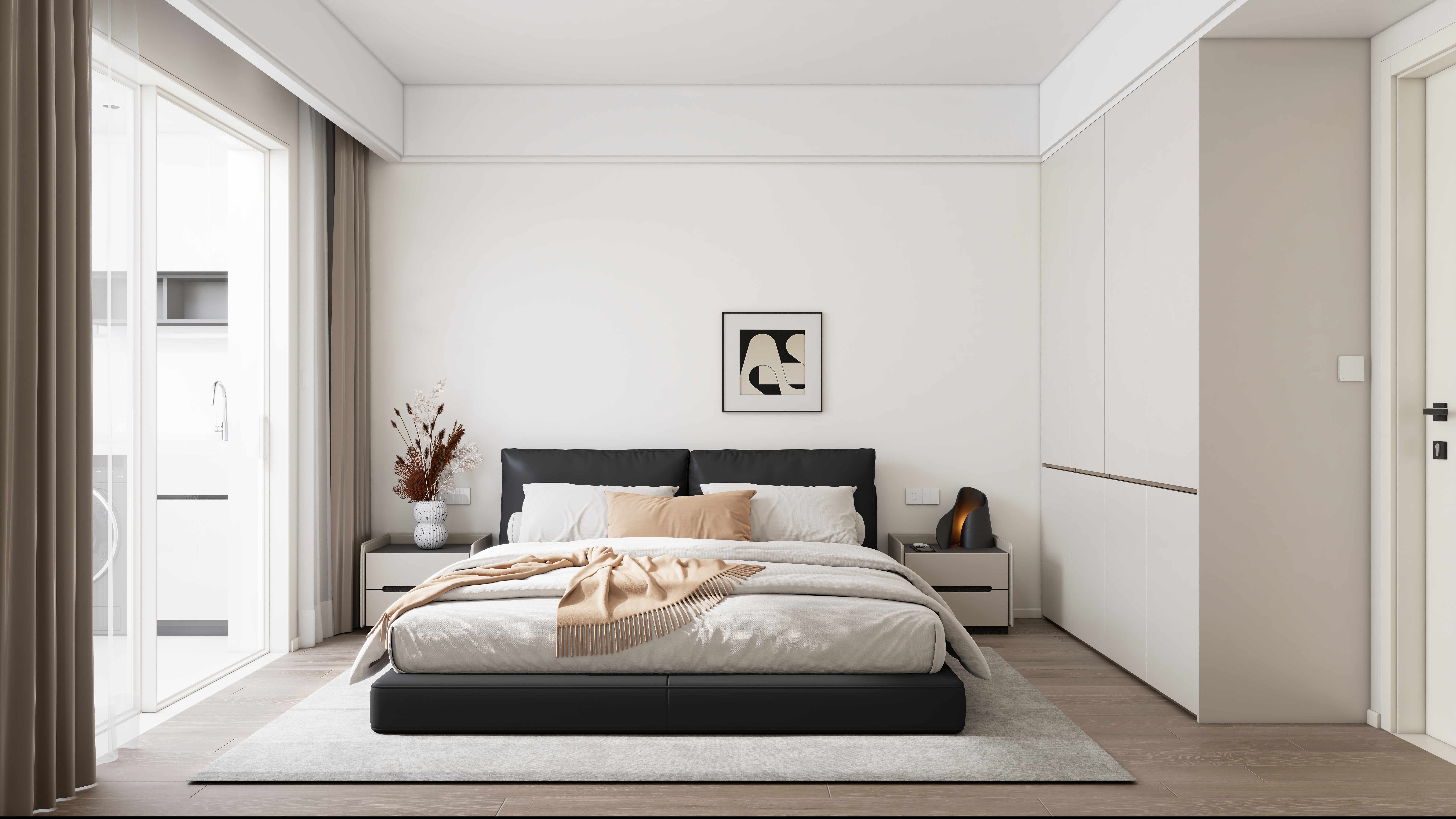 楊誌高-现代卧室方案-装修设计方案