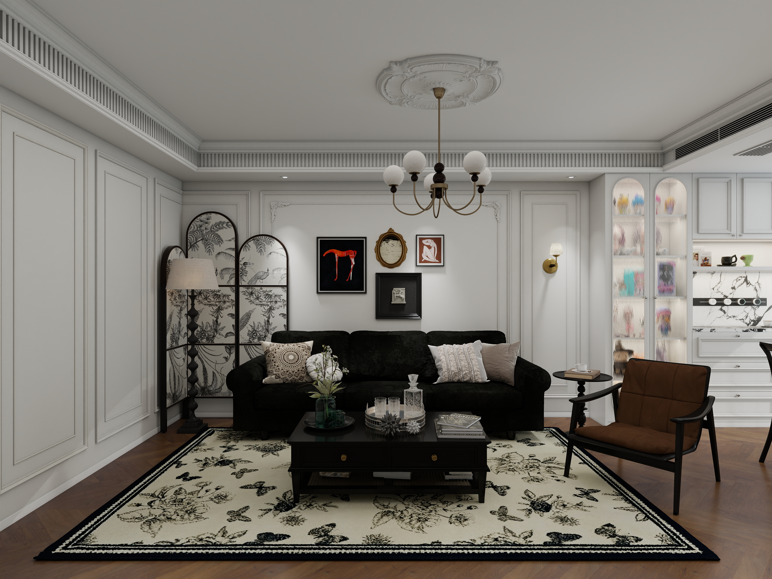 Pluto02-积善新寓新美式-装修设计方案