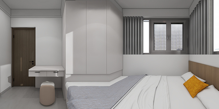 小胡子设计师-腾韵花园5-205房-帅总现代风格雅居-装修设计方案