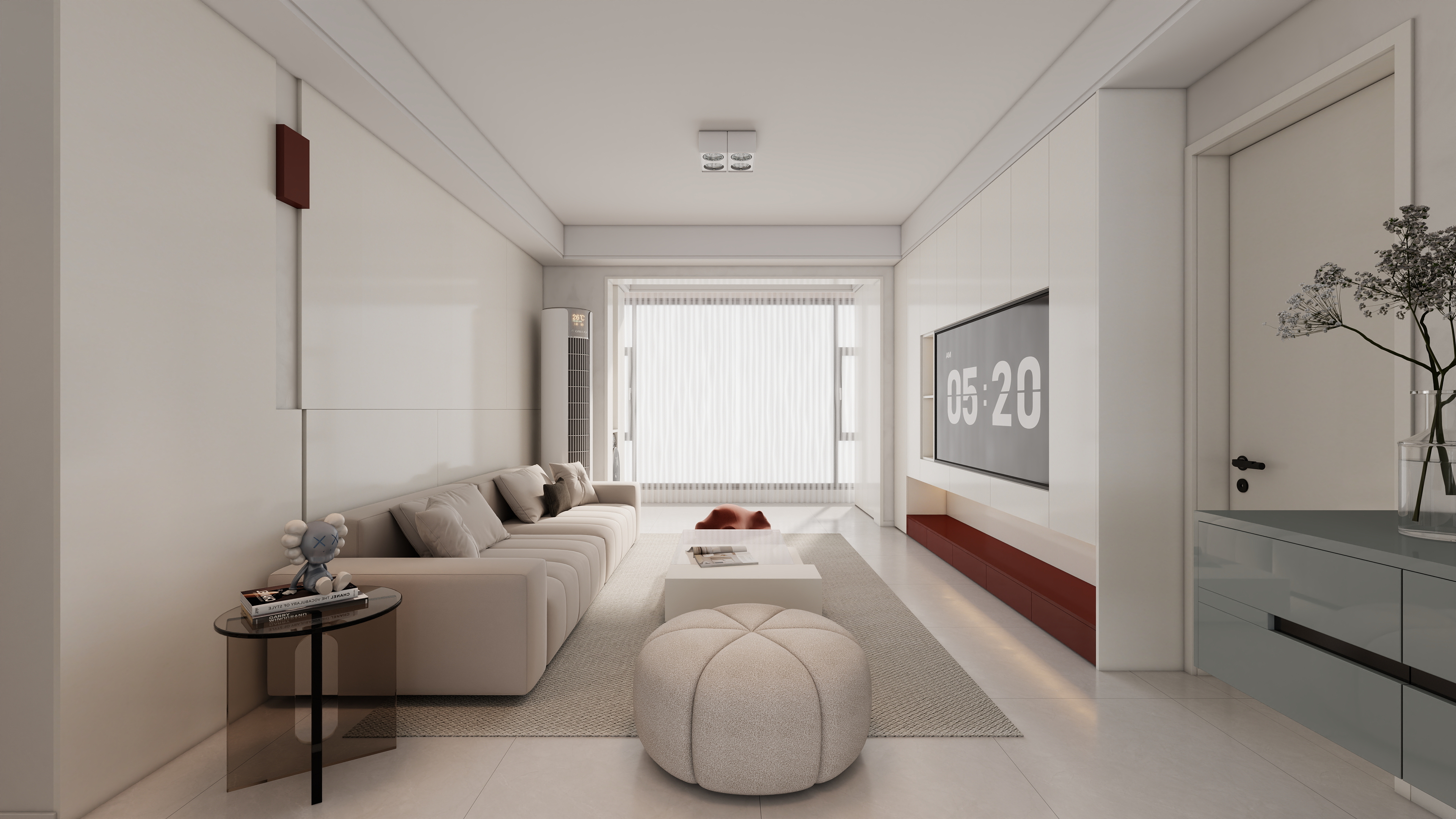 BEIYAN-DESIGN-【现代简约】溪山公馆113平三居室-装修设计方案