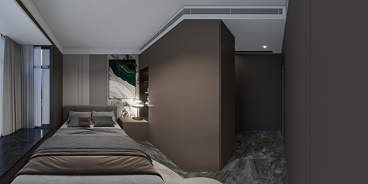 酷酷T-万达滨江城意式-装修设计方案