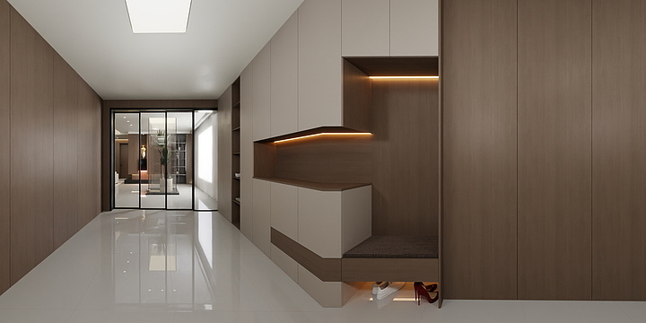 绘图师大飞-东马庄平层雅居-装修设计方案