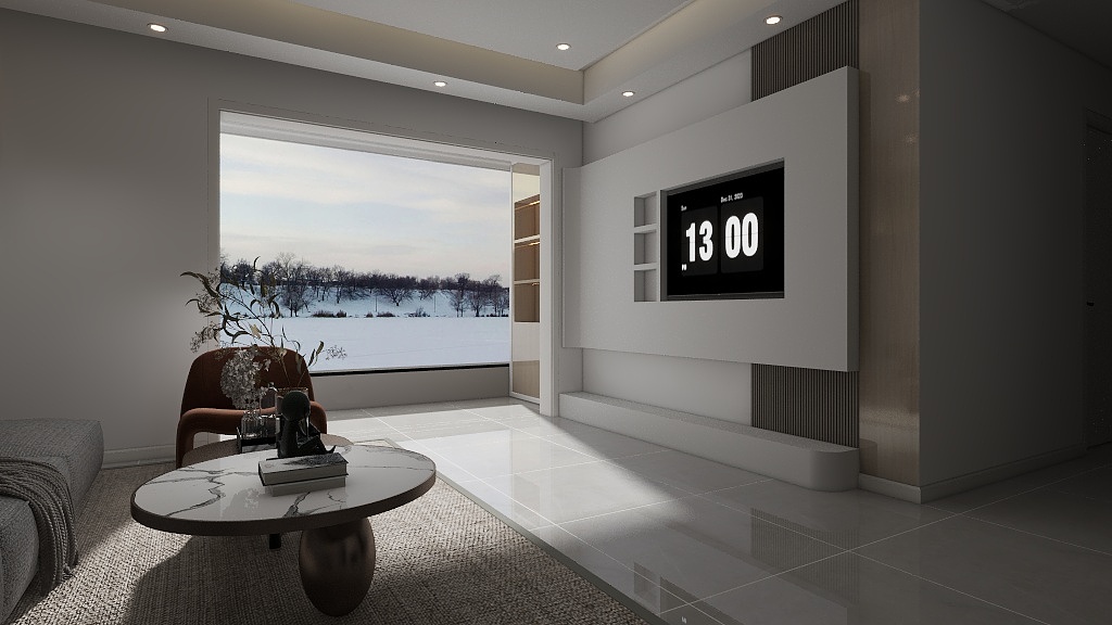 燥而不闹-南阳翰林华府-讲解-装修设计方案