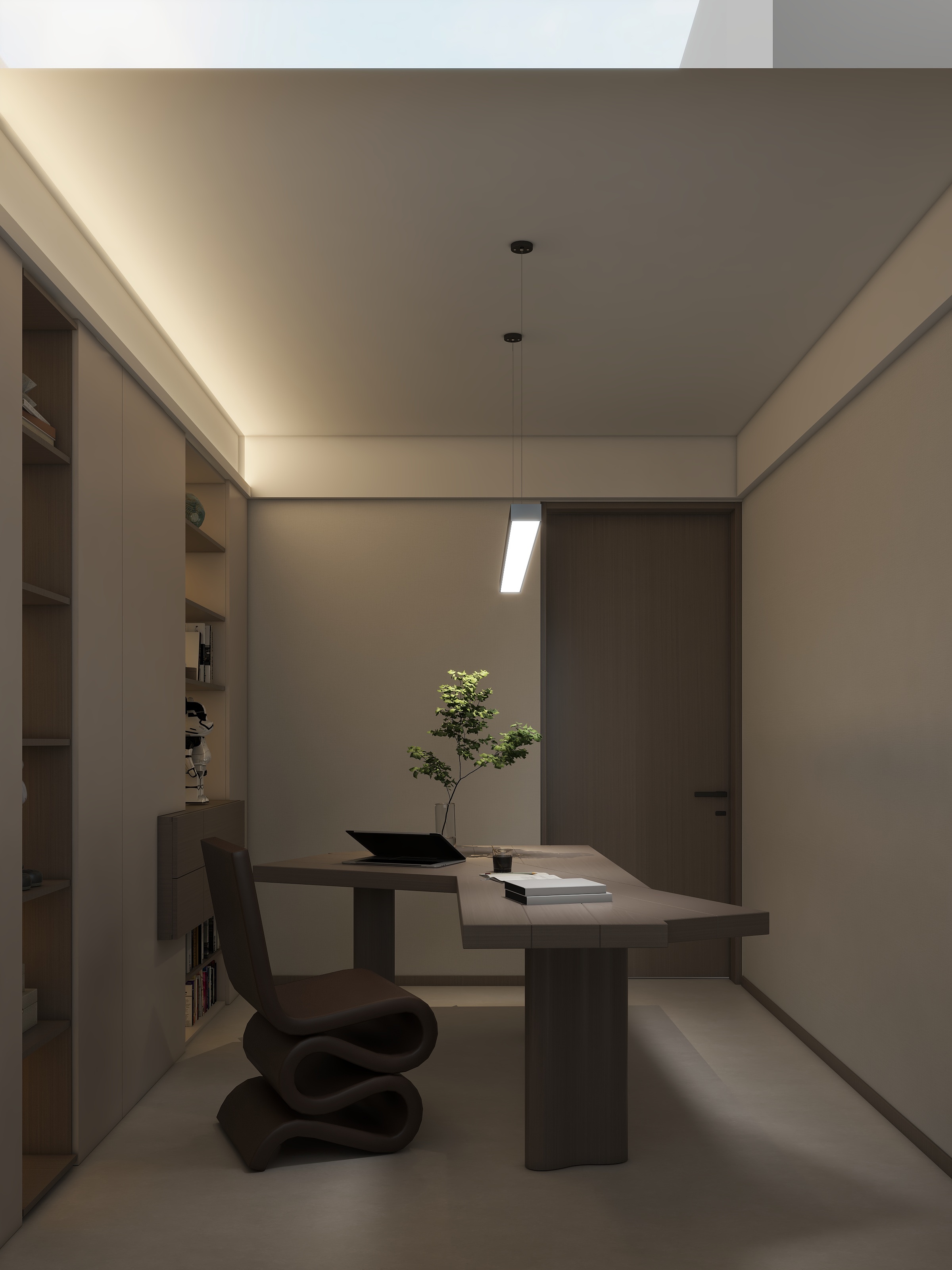 南宫轩-113㎡2室装修效果图