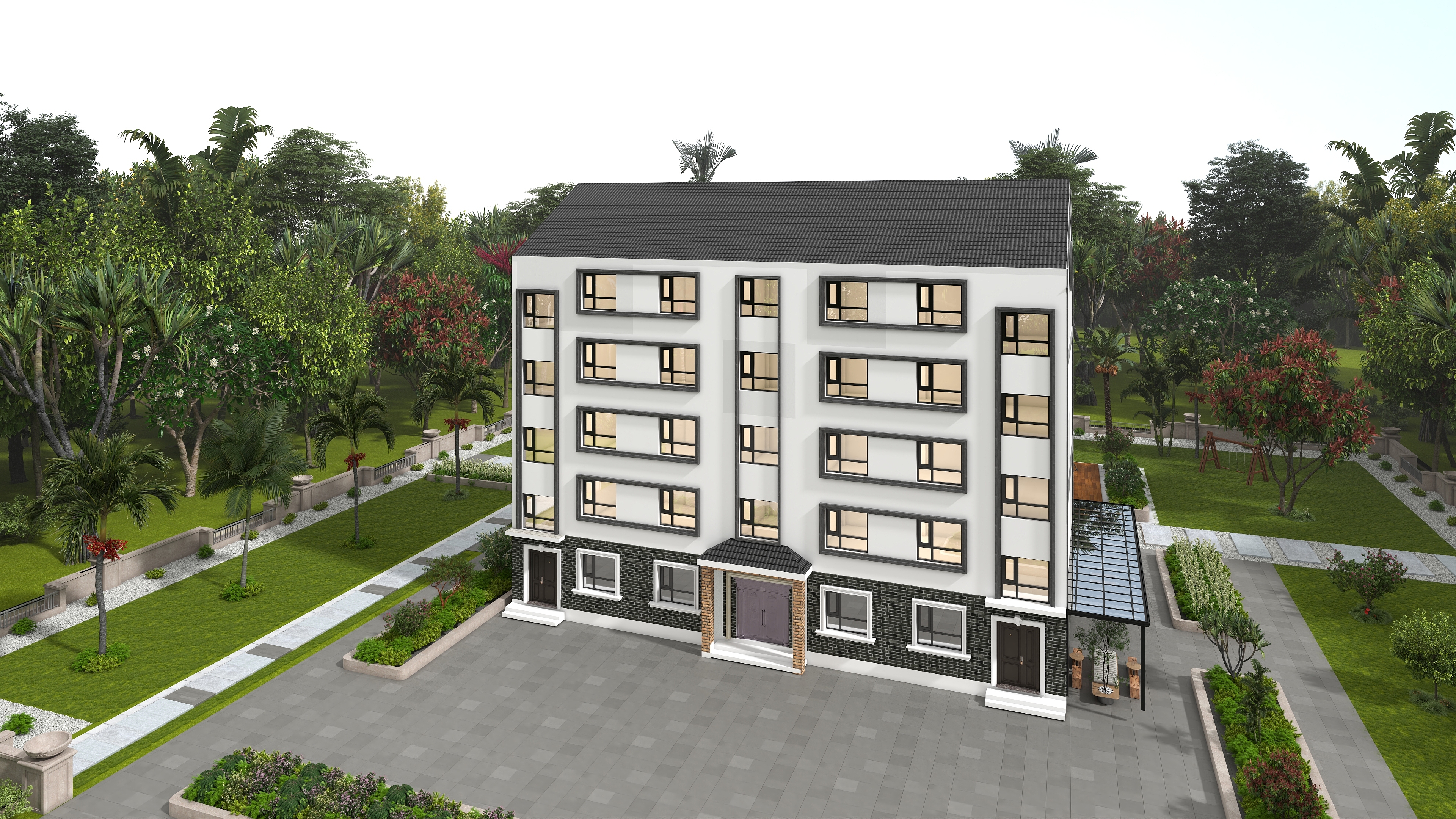 房县悦舍空间装饰有限责任公司-甘明乐住宅改造方案-装修设计方案