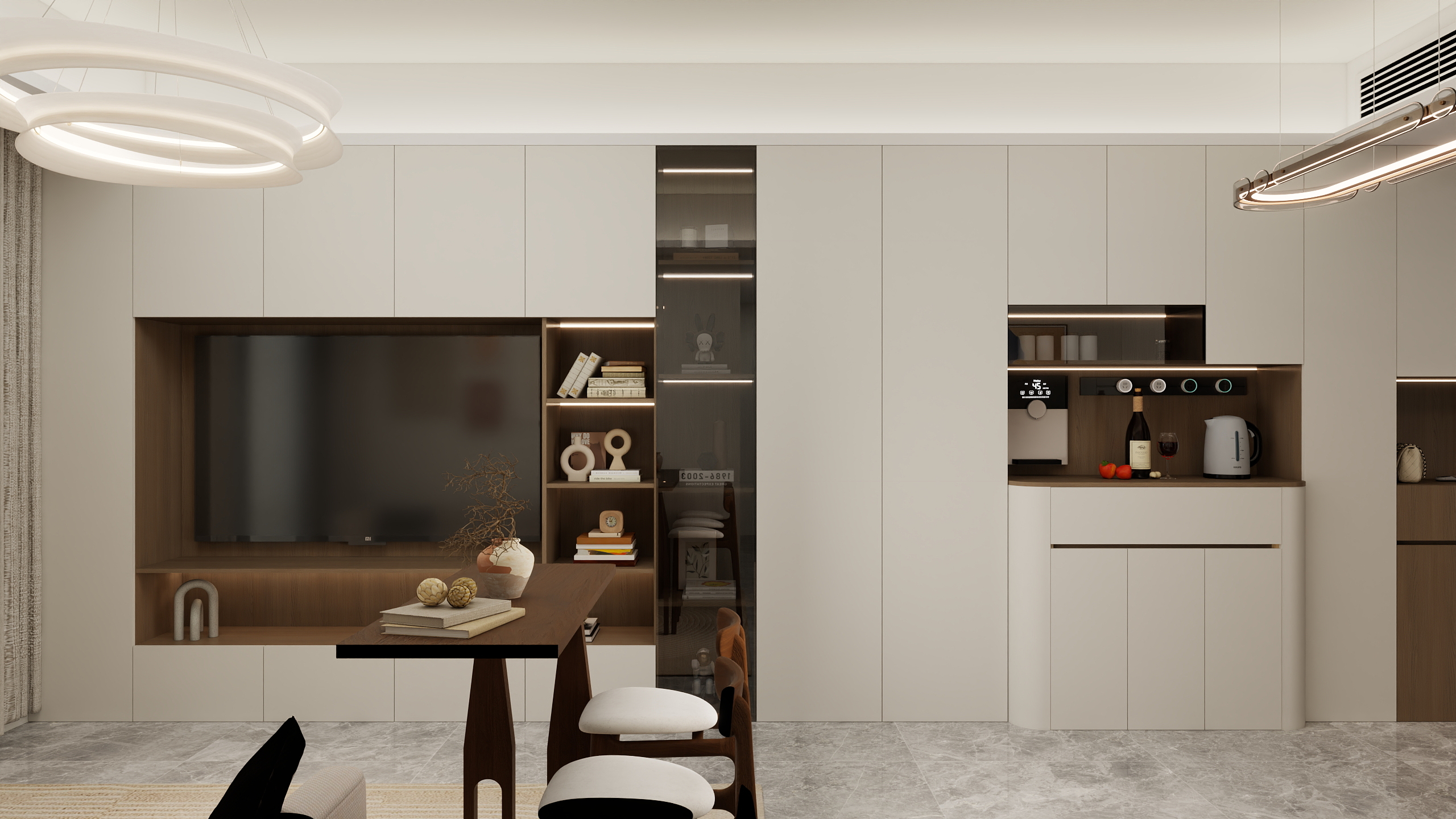 室内设计--苏楷超-上海中铁虹桥逸都88m²精装房改造【现代简约风】-装修设计方案