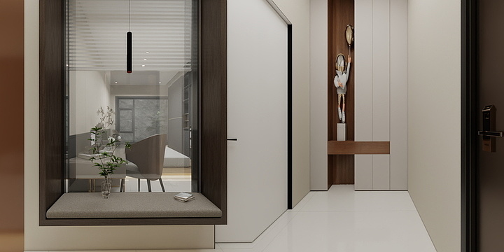 周琦琦一BK-青山·文园31-2-104（深色版）-装修设计方案