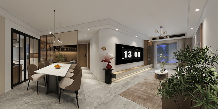 131****0156FlLd-汇丰·胜东悦府3#东户-装修设计方案