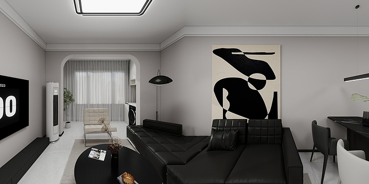 淄博设计师葛美玲-11-1-2403㎡3室-装修设计方案