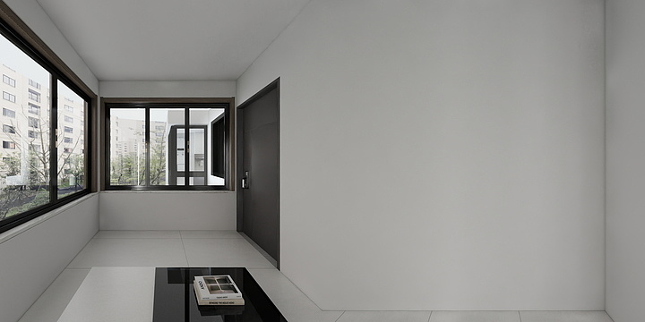 Designch..-星河设计阳光云城极简黑白-装修设计方案