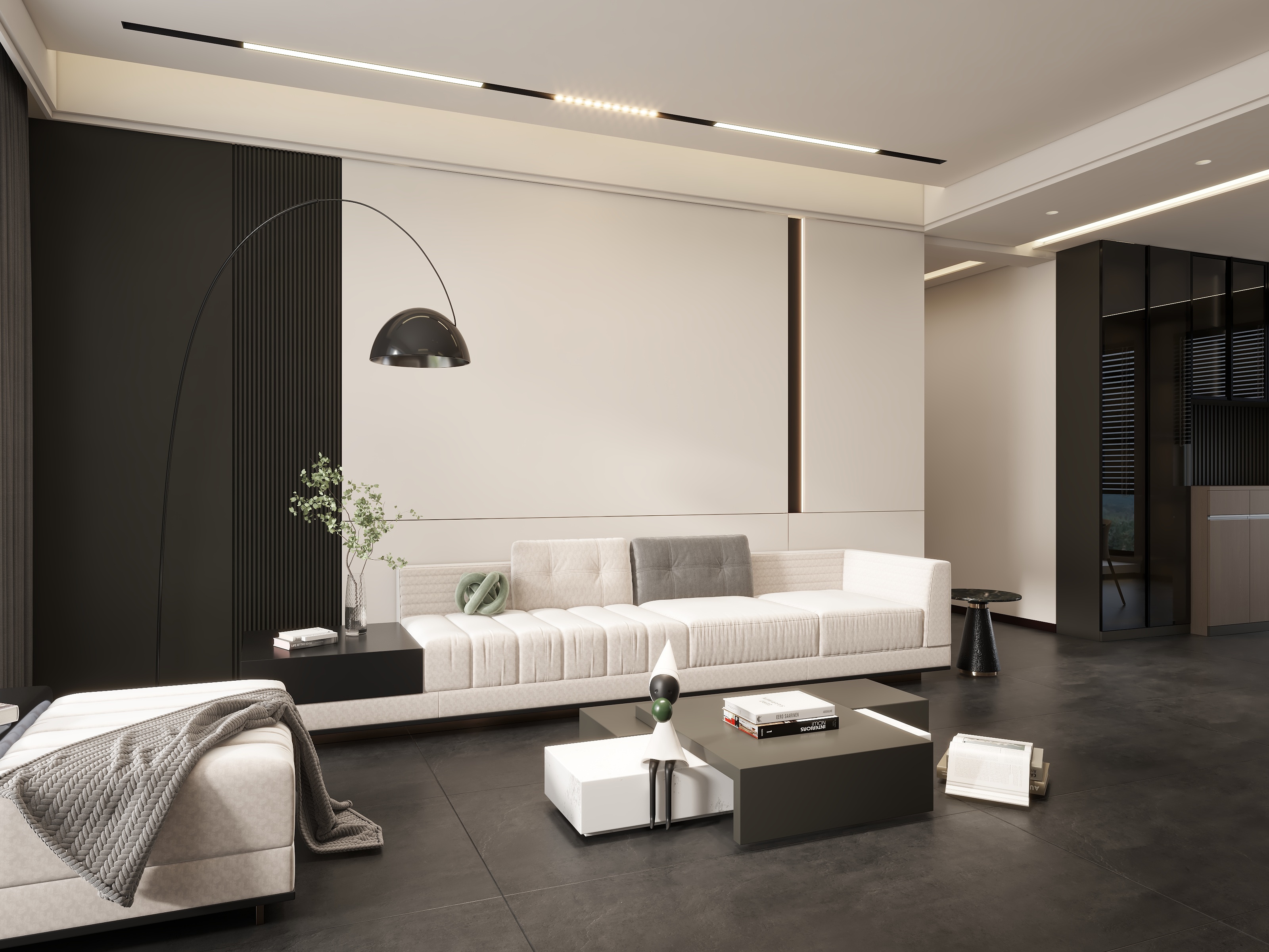 拾肆行诗句-意式极简89㎡-小户型也有大改变装修效果图