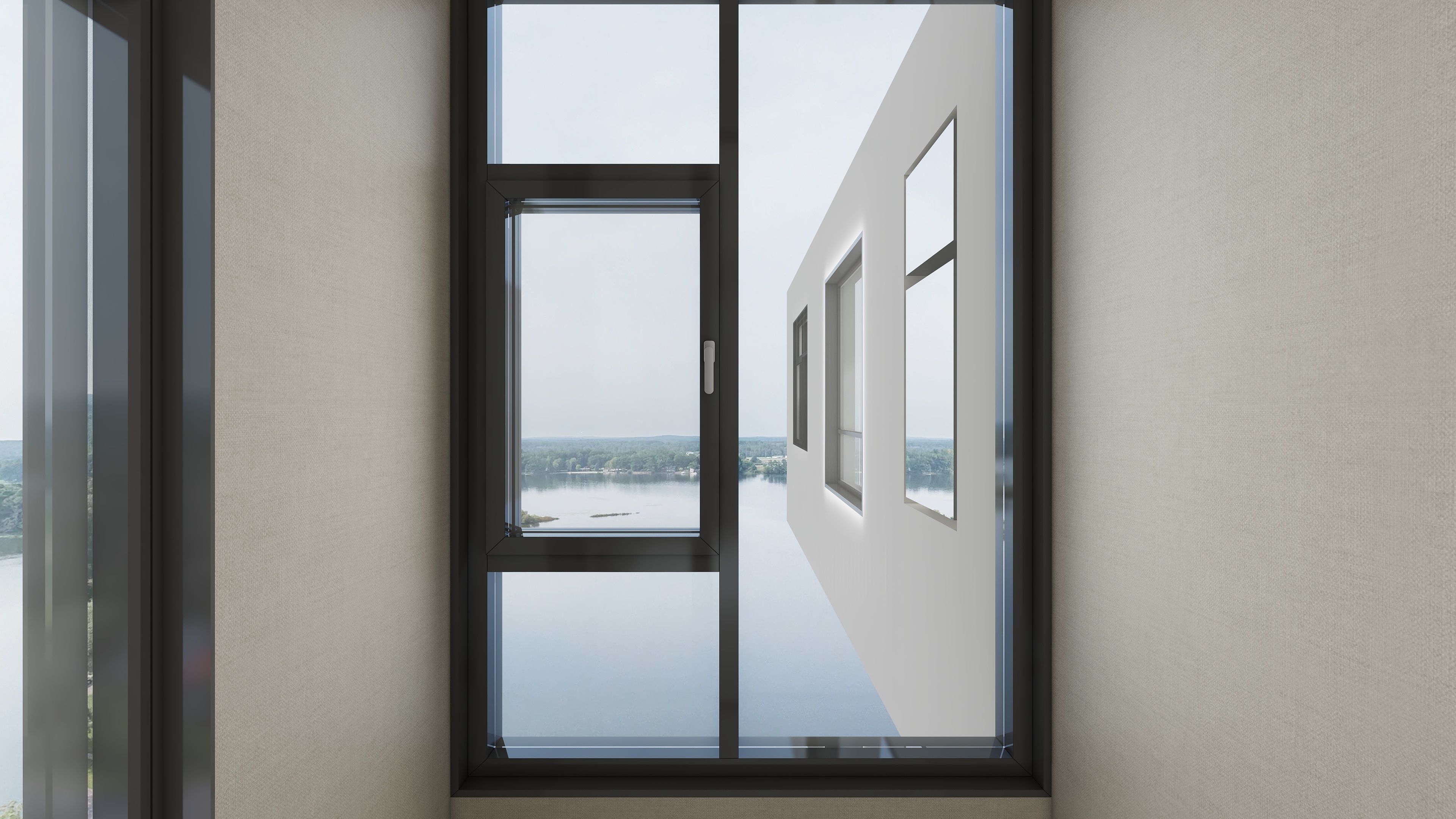 星空设计工作室Design-现代简约199㎡4室装修效果图