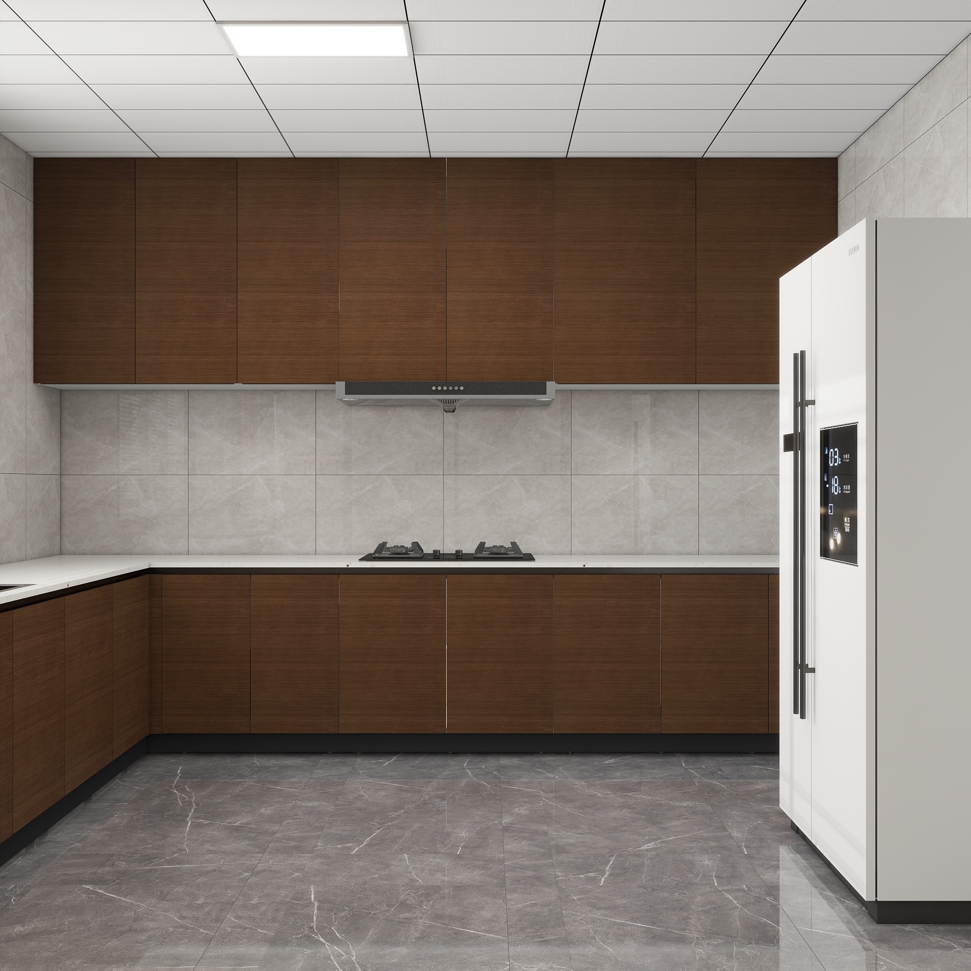 吴爽-180m²新中式风格设计装修效果图