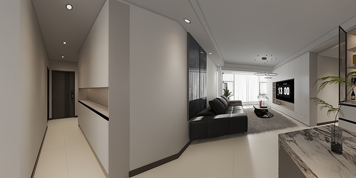 烟雨重楼~-世邦昆仑城17栋126㎡孙姐-装修设计方案