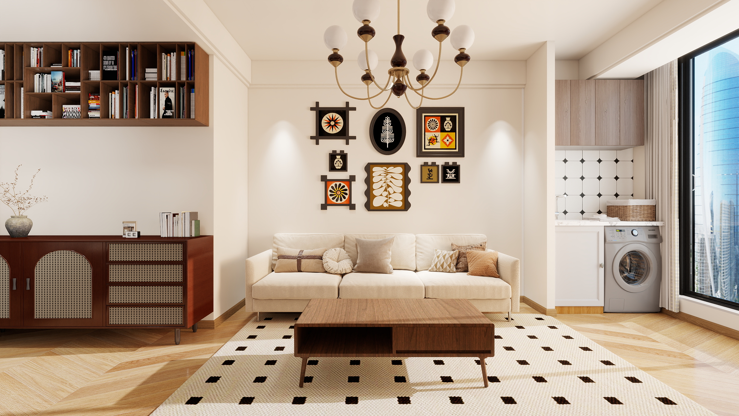 adesigneracreato-江南壹号72㎡2室-装修设计方案