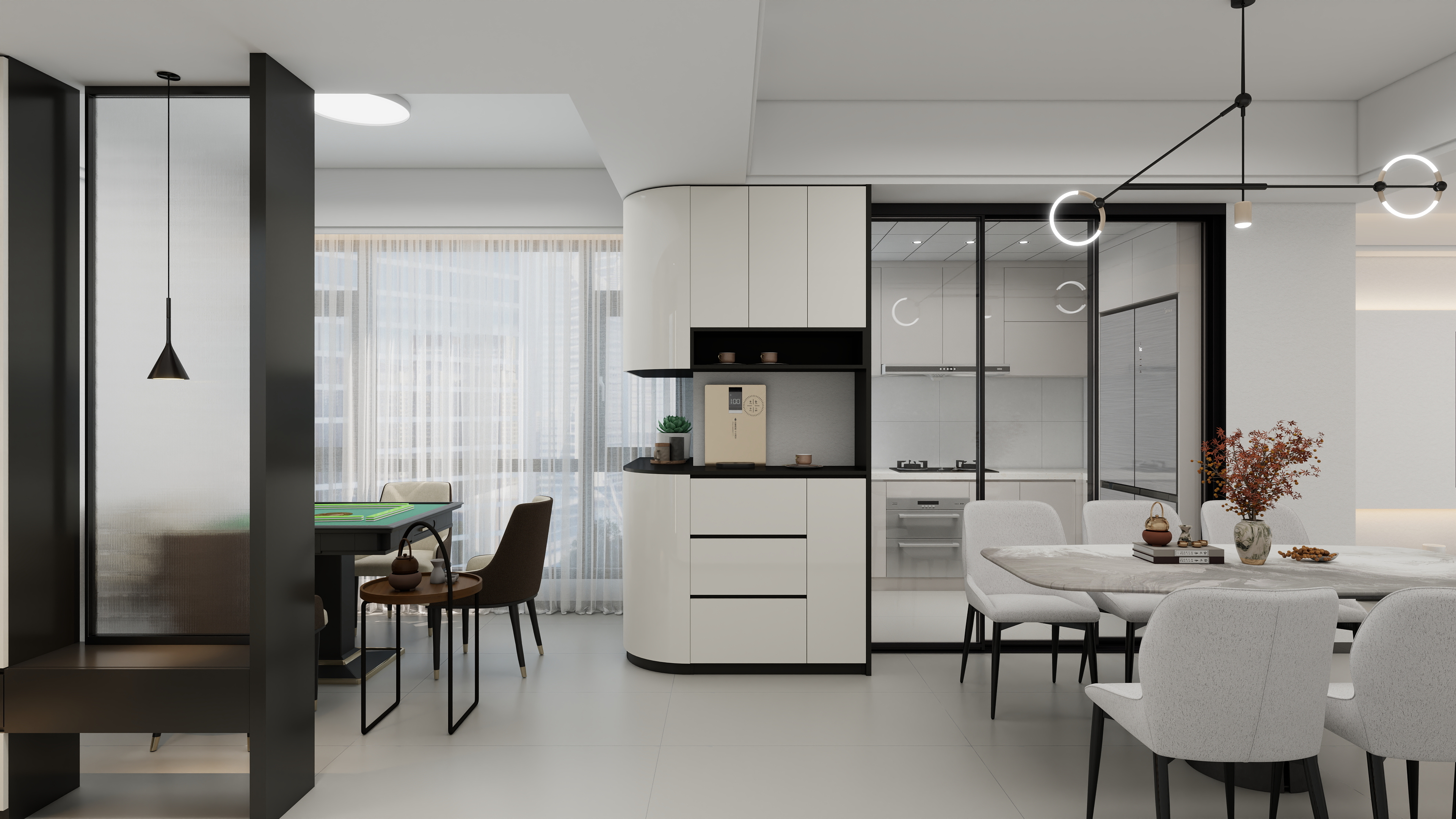 珲设空间-北辰之光现代简约-装修设计方案