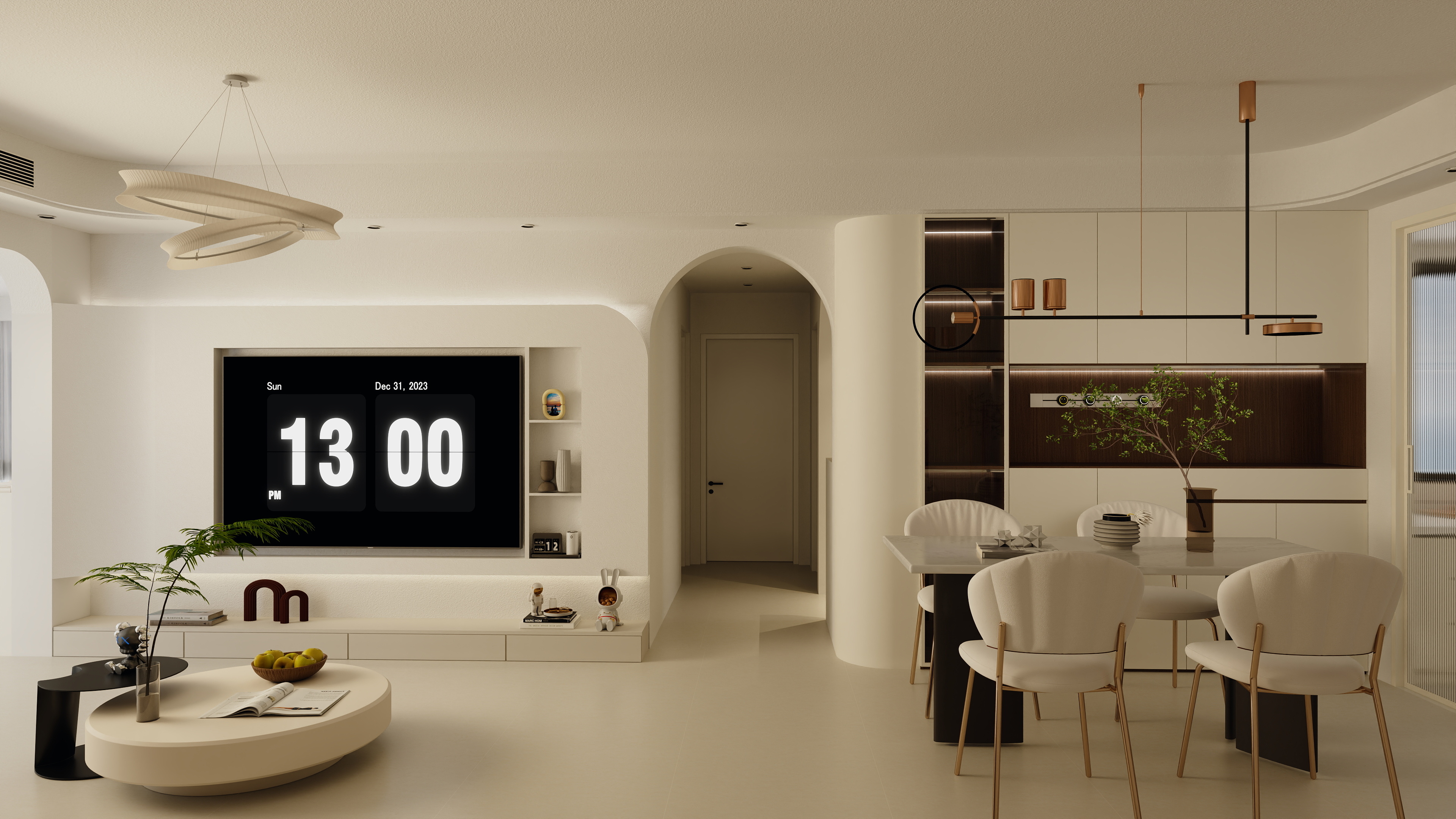 三叠纪装饰-109㎡3室-装修设计方案