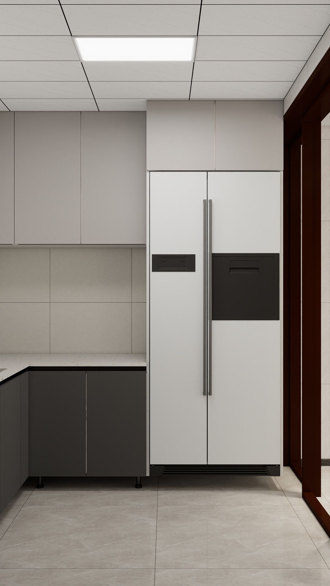 吴爽-133m²新中式风格设计装修效果图