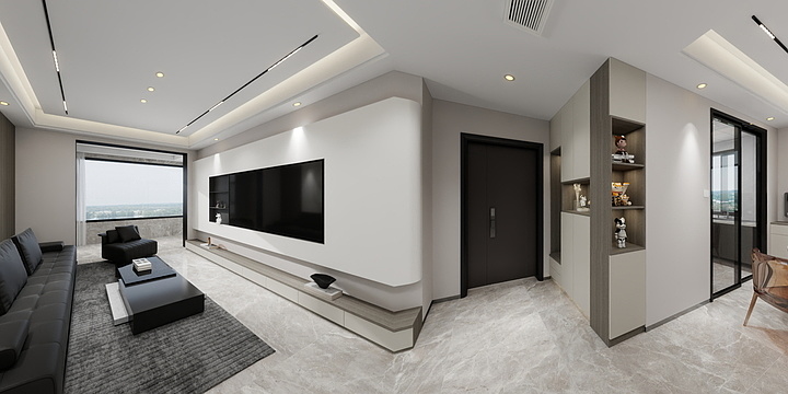 MDJ室内设计-时代美境雅居设计方案-装修设计方案