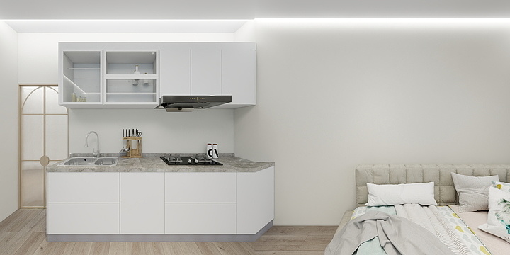 DS-Juno-轻法式公寓-42平-白灰（俄罗斯）-装修设计方案