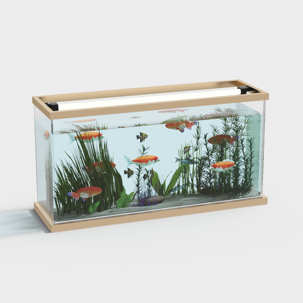鱼缸3D模型