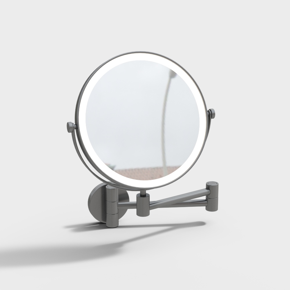 现代化妆镜3D模型