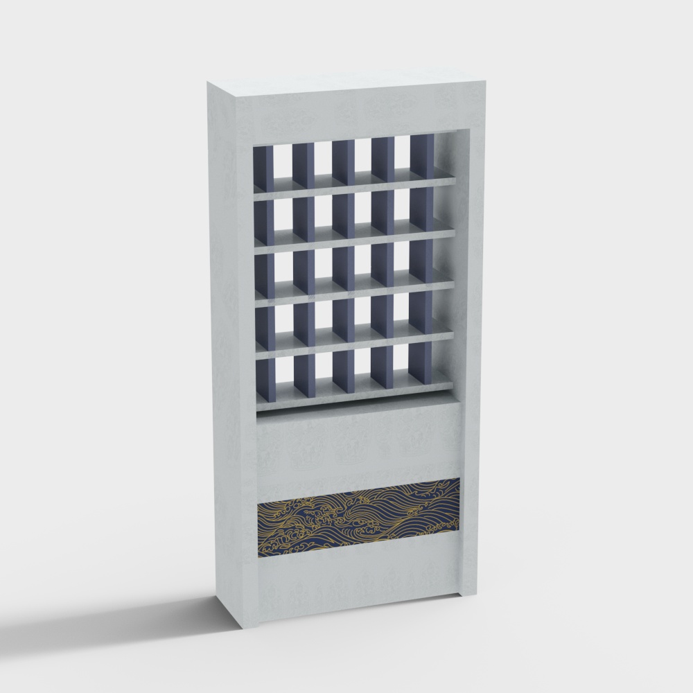 宋韵系列组柜3D模型