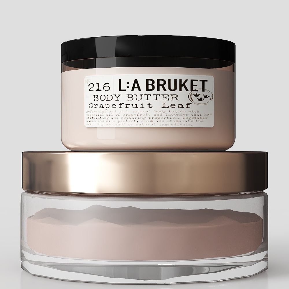 LA bruket粉类3D模型