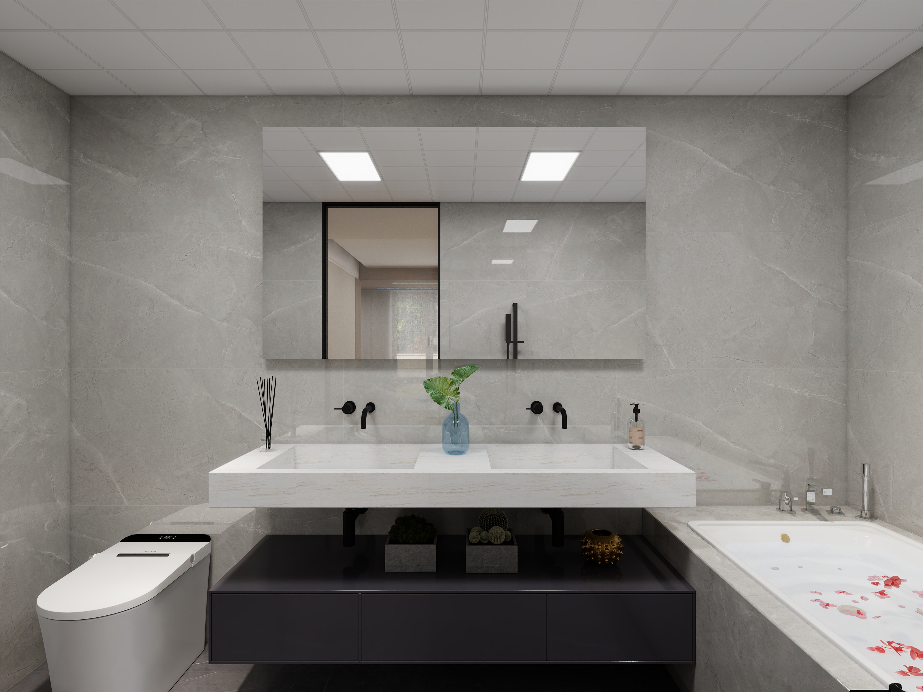 MR丶徐-长清圣菲花语3-4楼-装修设计方案