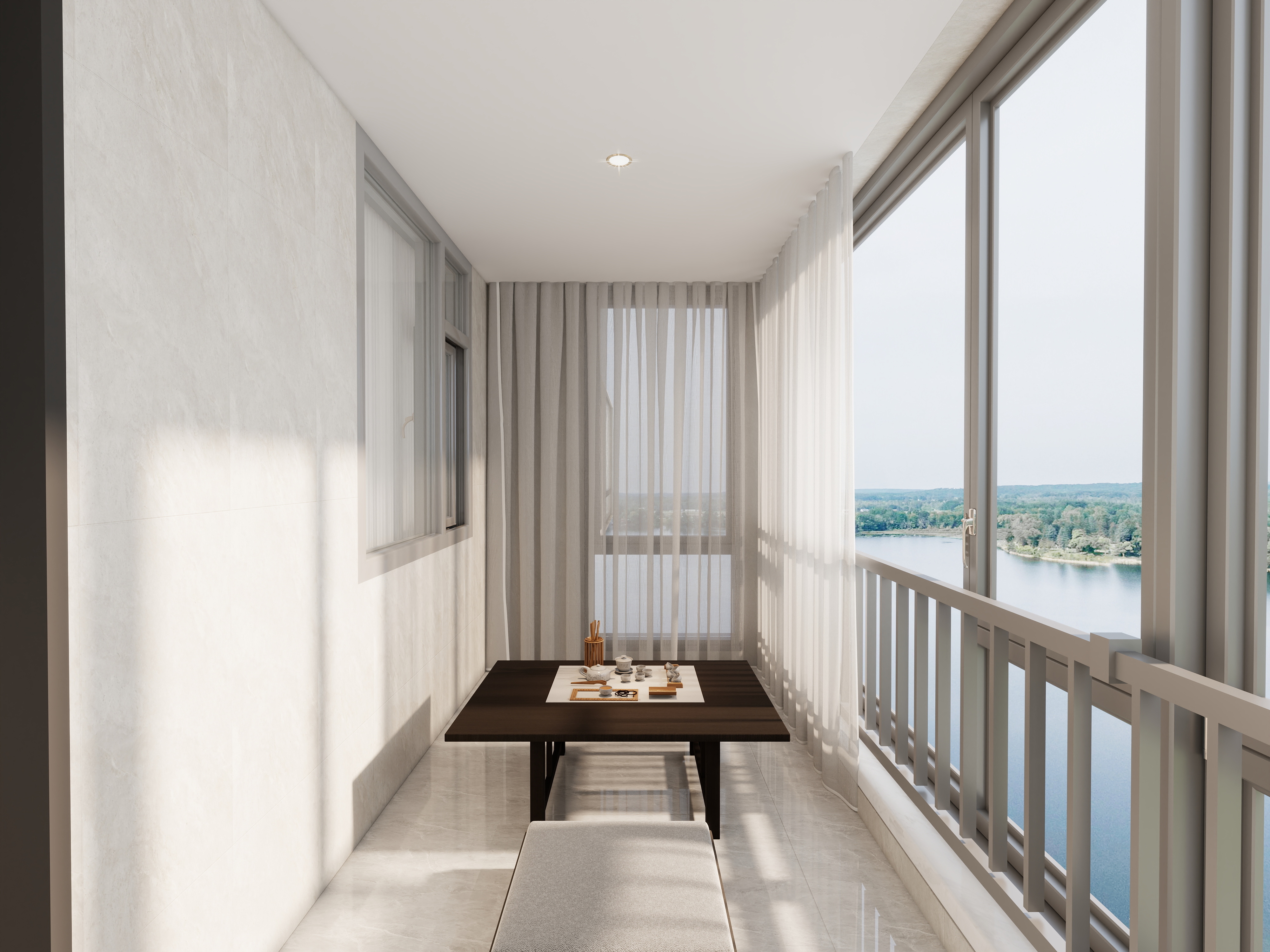 艺雅丽-143平现代简约装修效果图