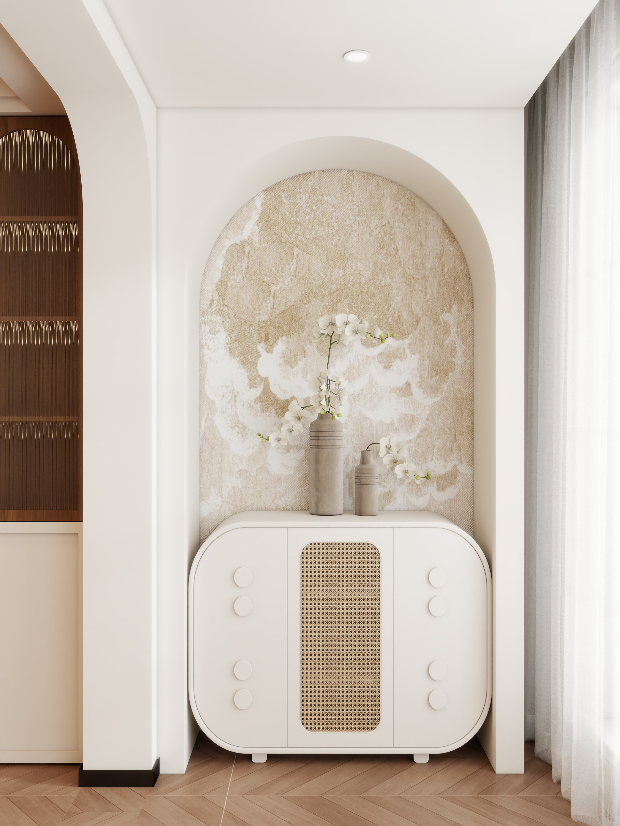 微醺567-龙湖江与城133㎡4室-装修设计方案