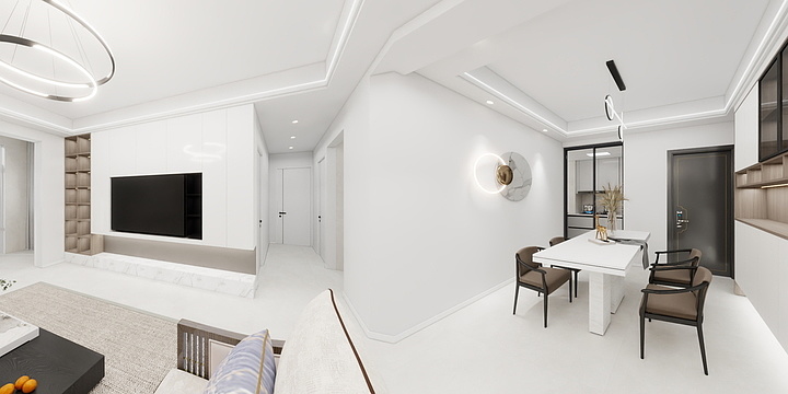 王玲-翡翠名都5栋705室-装修设计方案