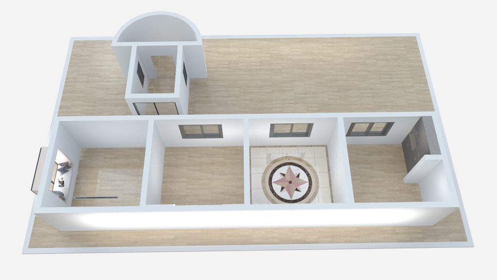 千早awmT-中级实操考核户型-装修设计方案